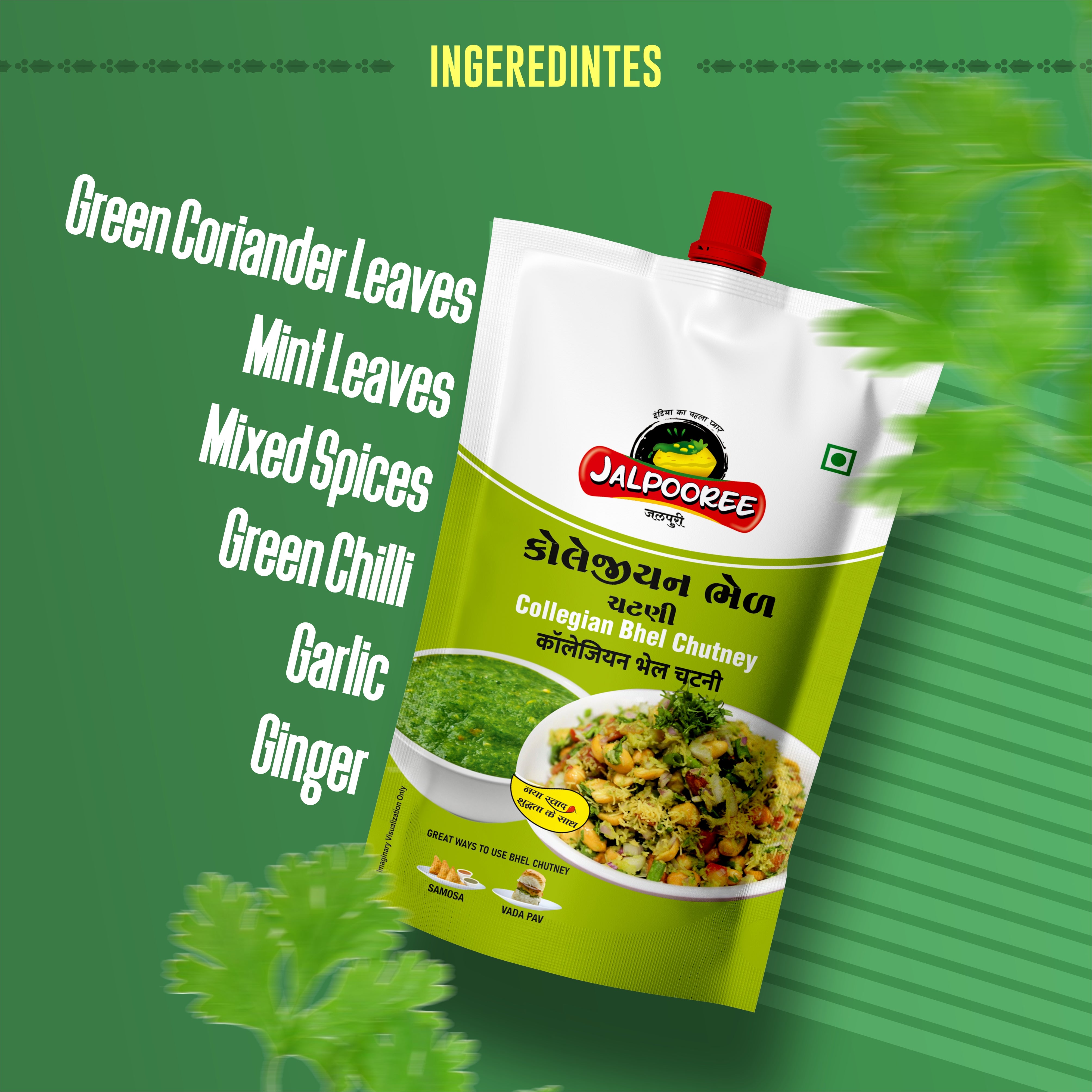 Collegian Bhel Chutney (4 pack)