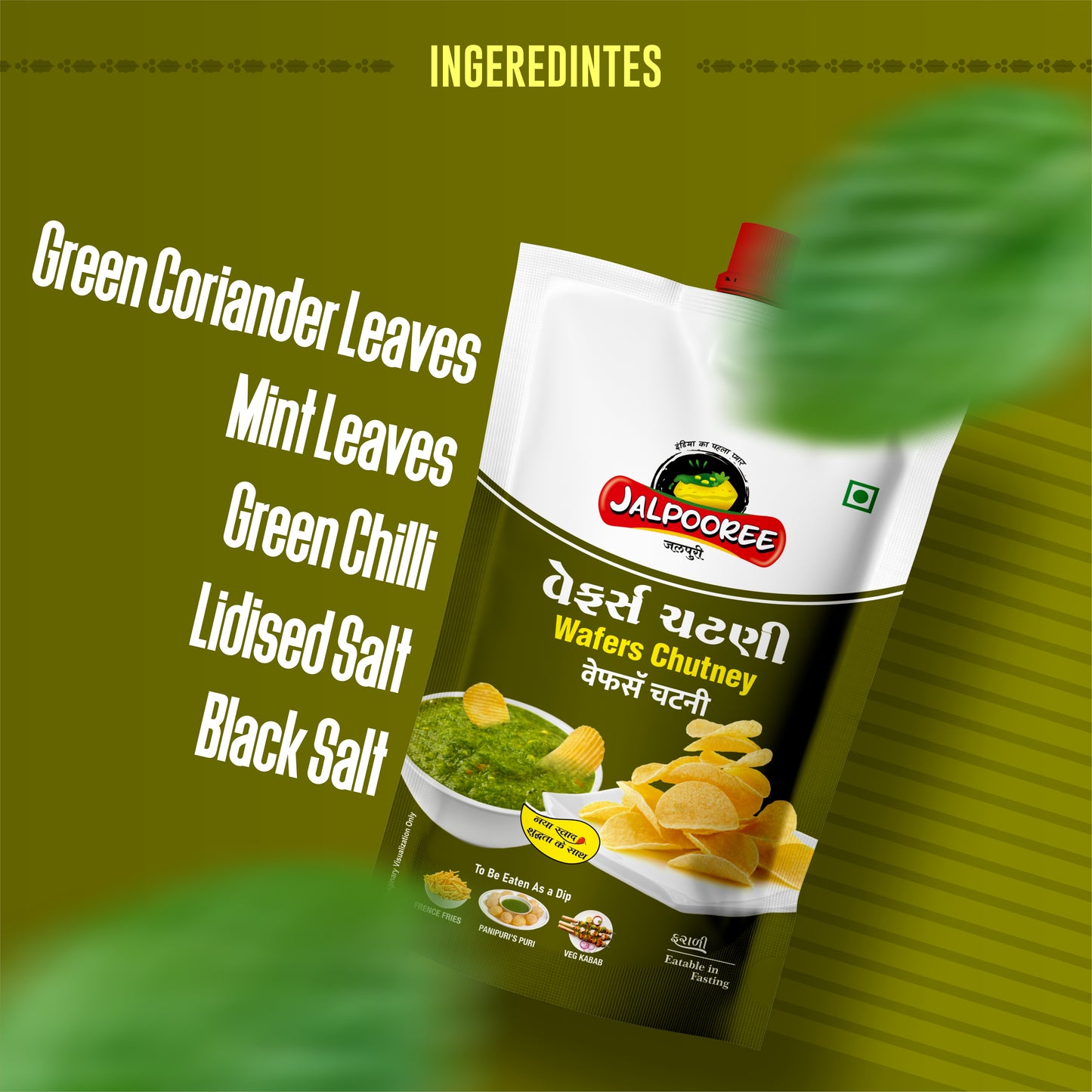 Wafers Chutney (4 pack)