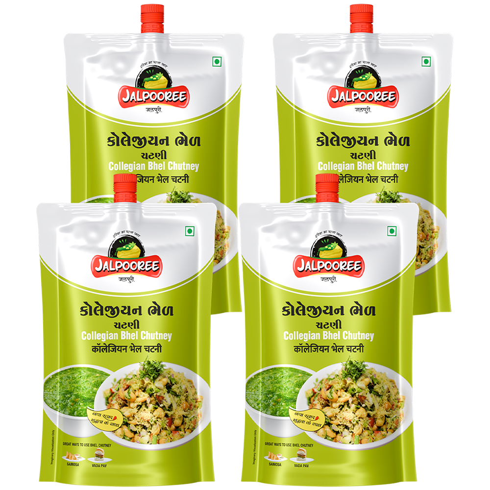 Collegian Bhel Chutney (4 pack)